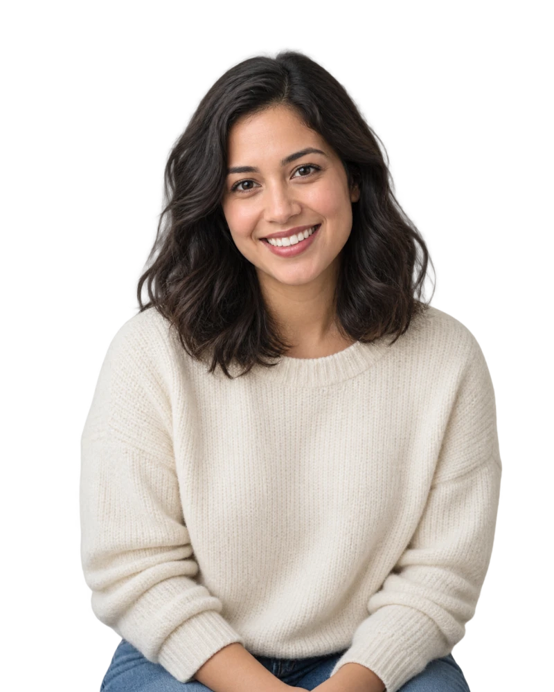 Maya, a generated presenter